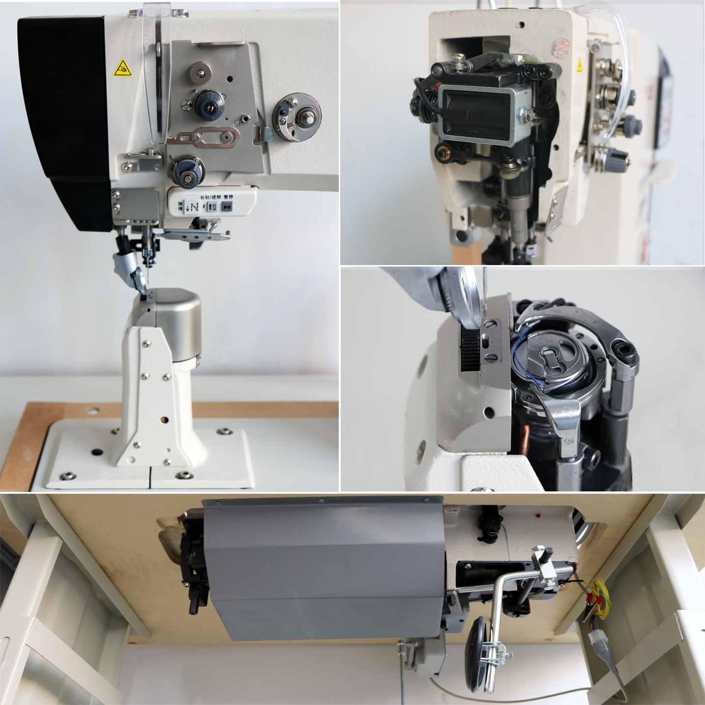 high automatic with dome post bed sewing machine from china